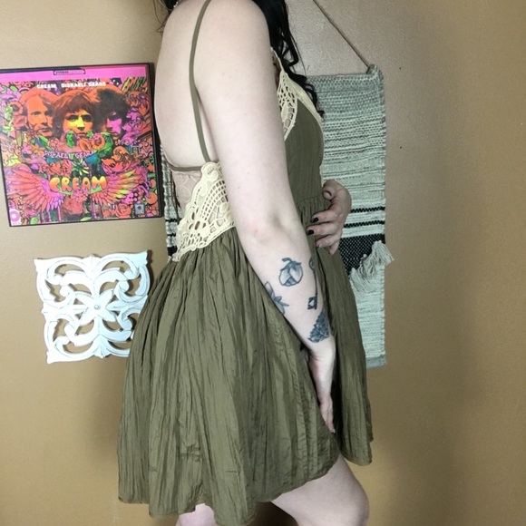 FREE PEOPLE / Strappy Mini Dress - Picture 3 of 5